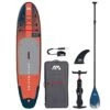 Aqua Marina Atlas 12.0 SUP Aufblasbares Stand Up Paddle Board Komplett Set -Bootfahren aqua marina atlas 120 sup aufblasbares stand up paddle board komplett set