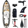 Aqua Marina Drift Aufblasbares Stand Up Paddle Board SUP -Bootfahren aqua marina drift aufblasbares stand up paddle board sup