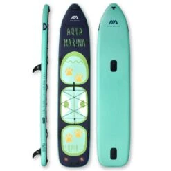 Aqua Marina Super Trip Tandem Aufblasbares Stand Up Paddle Board SUP -Bootfahren aqua marina super trip tandem aufblasbares stand up paddle board sup 1