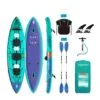 Aquatone Blast 13.6 Aufblasbares 3 Personen Kajak Set Luftboot 2 Aquatone Blast 13.6 Aufblasbares 3 Personen Kajak Set Luftboot -Bootfahren aquatone blast 136 aufblasbares 3 personen kajak set luftboot