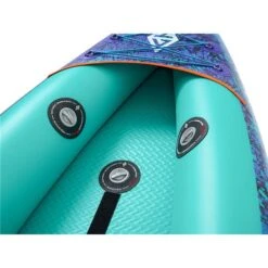 Aquatone Blast 13.6 Aufblasbares 3 Personen Kajak Set Luftboot -Bootfahren aquatone blast 136 aufblasbares 3 personen kajak set luftboot 4