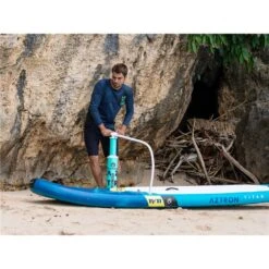Aztron Giant Double Pump Handpumpe Mit Manometer SUP Pumpe -Bootfahren aztron giant double pump handpumpe mit manometer sup pumpe 4