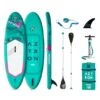 Aztron Lunar 2.0 All Round 9.9 Aufblasbares Stand Up Paddle Board SUP Set -Bootfahren aztron lunar 20 all round 99 aufblasbares stand up paddle board sup set