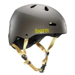 Bern Macon H2O Helm Für Wakeboard Kajak Wassersport Matte Charcoal