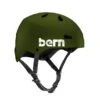Bern Macon H2O Helm Für Wakeboard Kajak Wassersport Olive -Bootfahren bern macon h2o helm fur wakeboard kajak wassersport olive