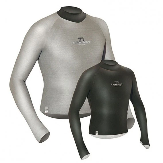 Camaro Titanium Shirt Longsleeve Neopren Oberteil Unisex Black 3 Camaro Titanium Shirt Longsleeve Neopren Oberteil Unisex Black