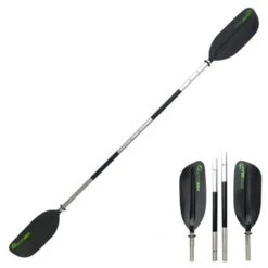 ExtaSea Alu Basic Doppelpaddel 4-tlg 230cm Black
