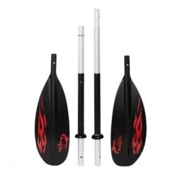 ExtaSea Alu Paddel 4-teilig Asymetrisches Doppelpaddel Alu Paddel 230cm -Bootfahren extasea alu paddel 4 teilig asymetrisches doppelpaddel alu paddel 230cm 1