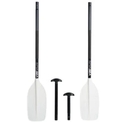 ExtaSea Alu Paddelkombination Doppelpaddel Stechpaddel Black And White -Bootfahren extasea alu paddelkombination doppelpaddel stechpaddel black and white 3