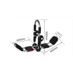 ExtaSea Double Kajak Transport Ovalbügel Im Set Für 2 Kajaks -Bootfahren extasea double kajak transport ovalbugel im set fur 2 kajaks 2
