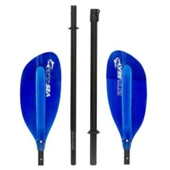 ExtaSea Pro-XL Carbon Vario Doppelpaddel | 220-240cm | 4-teilig | Dark Blue -Bootfahren extasea pro xl carbon vario doppelpaddel 220 240cm 4 teilig dark blue 1