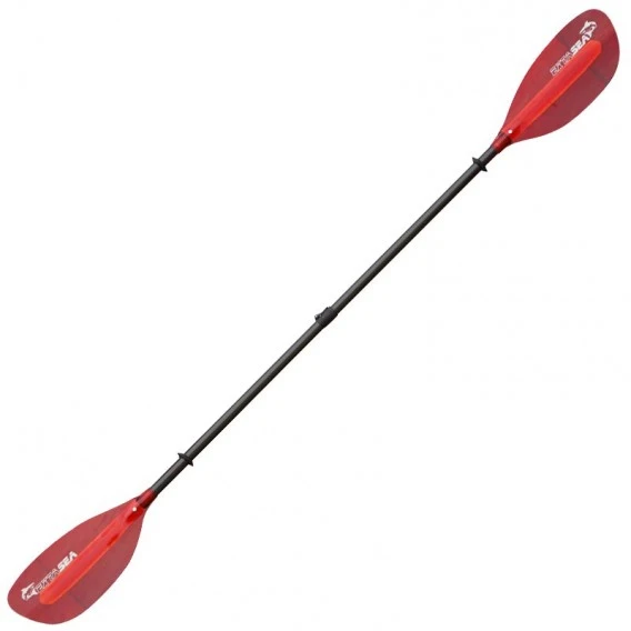 ExtaSea Pro-XL Carbon Vario Doppelpaddel | 220-240cm | 2-teilig | Red 4 ExtaSea Pro-XL Carbon Vario Doppelpaddel | 220-240cm | 2-teilig | Red – Bild 2