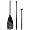 ExtaSea SUP Vario Aluminium Paddel 3-teilig Black-lime -Bootfahren extasea sup vario aluminium paddel 3 teilig black lime