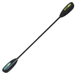 ExtaSea Tour Vario Fiberglas Doppelpaddel | 220-240cm | 4-teilig | Schwarz-lime -Bootfahren extasea tour vario fiberglas doppelpaddel 220 240cm 4 teilig schwarz lime 2