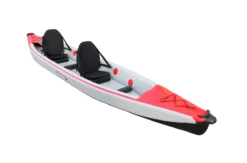 Allroundmarin Hartluftkajak Force L - Doppel-Kajak - Rot/Grau -Bootfahren forceL