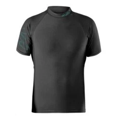 Hiko Shade Dew Shortsleeve Herren Funktionsoberteil Rashguard Black