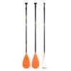 Jobe Fusion Stick SUP Fiberglas Paddel 3-teilig Orange -Bootfahren jobe fusion stick sup fiberglas paddel 3 teilig orange