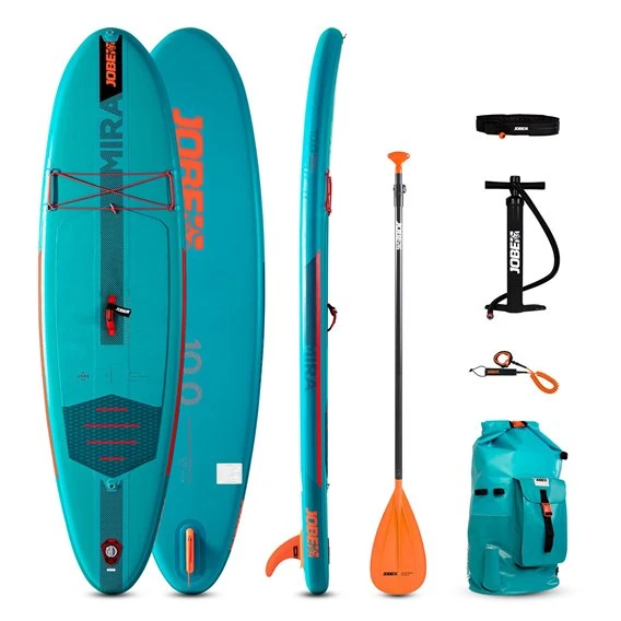 Jobe Mira 10.0 SUP Set Aufblasbares Stand Up Paddle Board 3 Jobe Mira 10.0 SUP Set Aufblasbares Stand Up Paddle Board