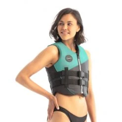 Jobe Nylon Damen Schwimmweste Vintage Teal -Bootfahren jobe nylon damen schwimmweste vintage teal 2