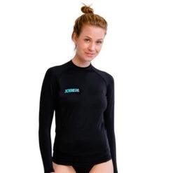 Jobe Rash Guard Damen Longsleeve Schwarz