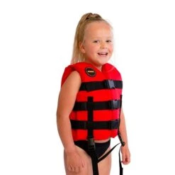 Jobe Scribble Vest Kinder Schwimmweste Red