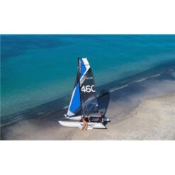 MiniCat 460 Elite Aufblasbarer Katamaran Mit Carbonmast Segelboot -Bootfahren minicat 460 elite aufblasbarer katamaran mit carbonmast segelboot 3