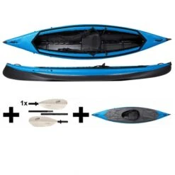 Nortik Scubi 1 XL Jubelpaket Faltboot Kajak 1er Faltkajak -Bootfahren nortik scubi 1 xl jubelpaket faltboot kajak 1er faltkajak 1