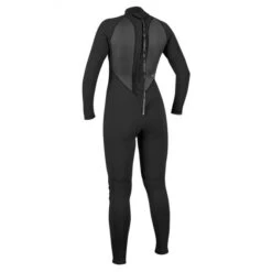 ONeill Wms Reactor II 3/2mm BZ Damen Neoprenanzug Fullsuit Black -Bootfahren oneill wms reactor ii 3 2mm bz damen neoprenanzug fullsuit black 1
