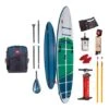 Red Paddle Compact 12.0 SUP Komplett Set Mit Paddel Ausblasbare Stand Up Paddle Board -Bootfahren red paddle compact 120 sup komplett set mit paddel ausblasbare stand up paddle board