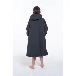 Red Paddle Original Pro Change Jacket Kinder Umkleide-Mantel Warm & Wasserdicht Kurzarm Grey -Bootfahren red paddle original pro change jacket kinder umkleide mantel warm wasserdicht kurzarm grey 2