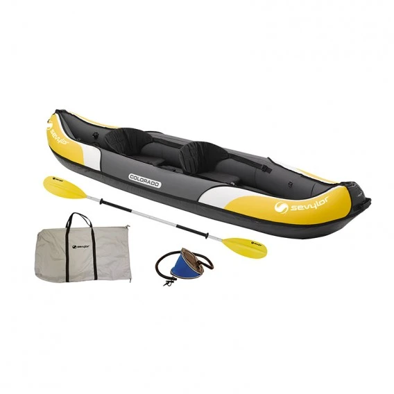Sevylor Colorado Kit 2er Kajak Luftboot Schlauchboot Set 3 Sevylor Colorado Kit 2er Kajak Luftboot Schlauchboot Set